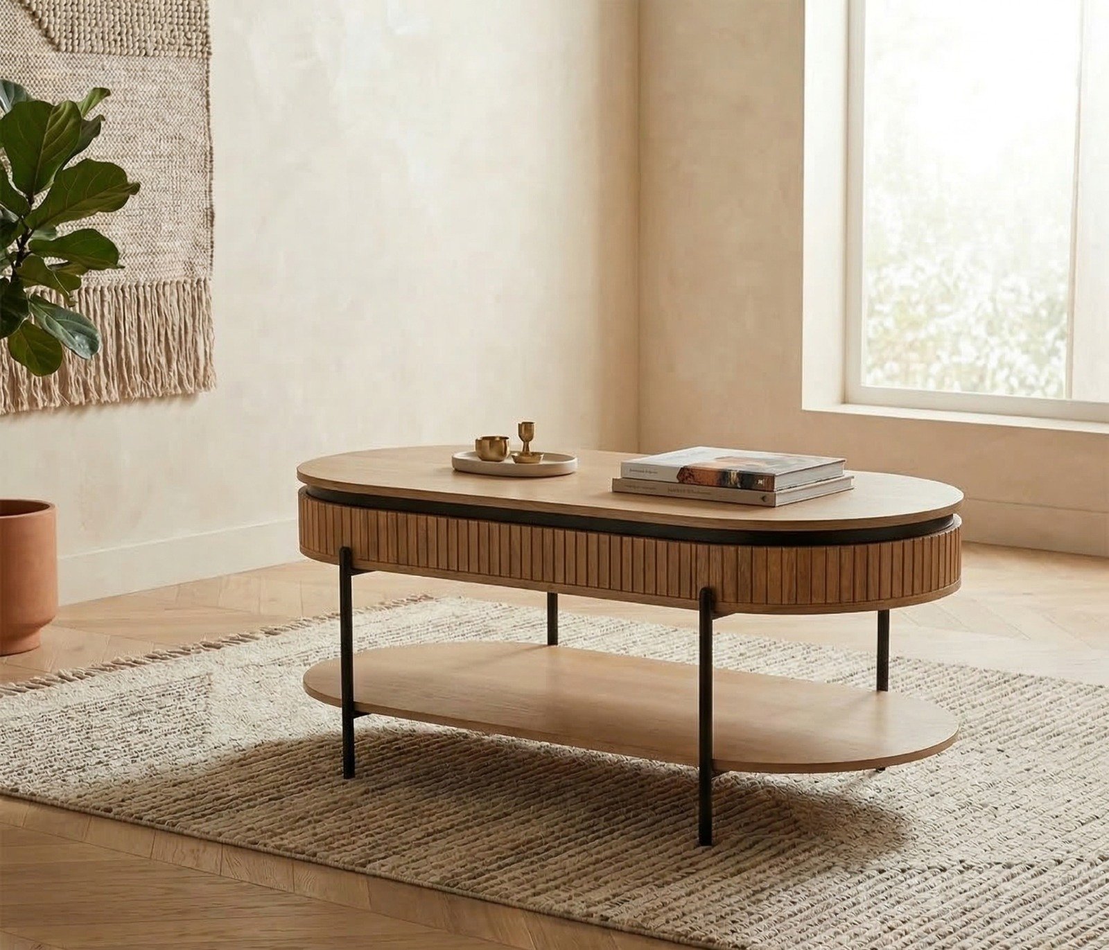 PRITI TV furniture Home Black Natural Metal (Solid Wood ) PRITI TV furniture Home Black Natural Metal (Solid Wood )