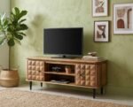 PRITI Tropical Design TV Cabinet (Solid Wood )