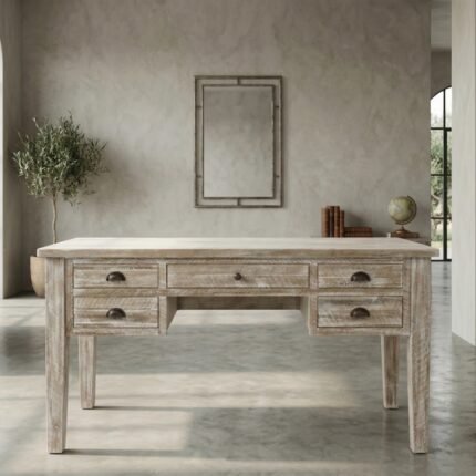 PRITI Wooden Craft Desk (Solid Wood)