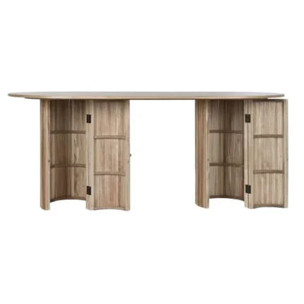 PRITI Dining Table in Natural Wood
