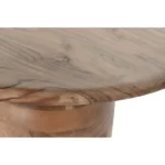 PRITI Contemporary Natural Wood Coffee Table Home Decor