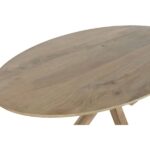 PRITI Oval Solid Wood Dining Table