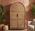 PRITI Cabinet Wood & Cane