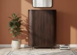 Back to products $196.00 – $235.20Price range: $196.00 through $235.20 PRITI Wooden Cabinet Dark Brown (Solid Wood )