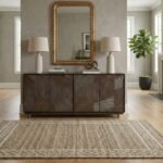 PRITI Handicraft Brown Storage Cabinet (Solid Wood)