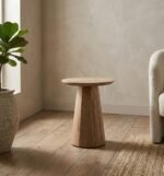 PRITI Wooden Side Table Small (Solid Wood )