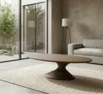 PRITI Design Coffee Table 150 cm (Solid Wood )