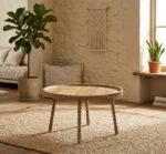 PRITI Handicraft Coffee Table (Solid wood )