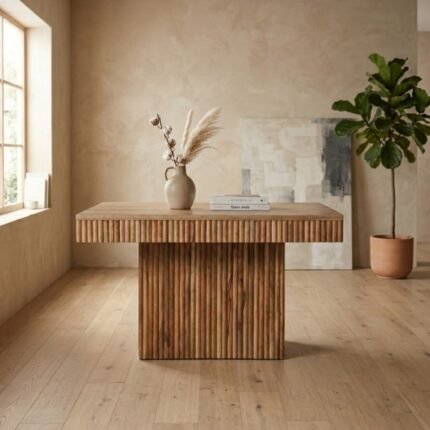 PRITI Wooden Coffee Table (Solid Wood )