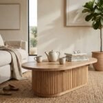 Coffee Table (Solid Wood) – PRITI