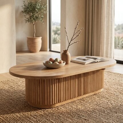Coffee Table (Solid Wood) – PRITI