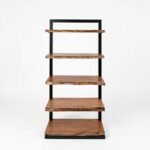 PRITI Edge Large Bookcase (Solid Wood ) - Image 8