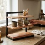 PRITI Edge Small Bookcase (Solid Wood ) - Image 3