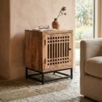 PRITI Nightstand Home Decor Wood