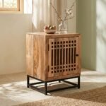 PRITI Nightstand Home Decor Wood