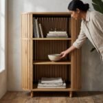 PRITI Wooden Bookcase