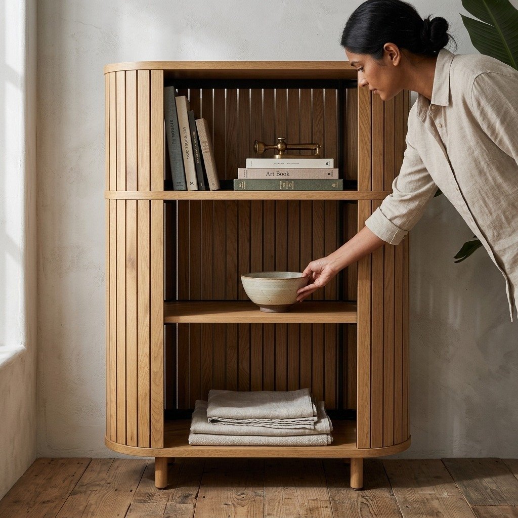 PRITI Wooden Bookcase PRITI Wooden Bookcase