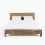PRITI Bed Made of Hand-carved Solid Wood