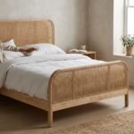 PRITI Bed of Woven Rattan (Mango Wood with Cane ) - Image 3