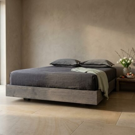 PRITI Japanese Style Bed (Solid Wood )