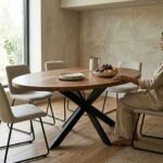 Oval Dining Table (Solid Wood) – PRITI