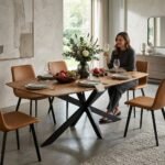PRITI Dining Table (Solid Wood)