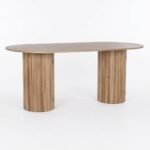PRITI Dining Table in Natural Wood (Solid Wood ) - Image 4
