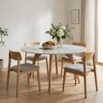 PRITI Round Dining Table  (Solid Wood ) - Image 2