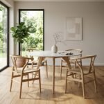 PRITI Round Dining Table  (Solid Wood ) - Image 3