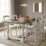 PRITI Solid Wood Dining Table - 35 - Image 3