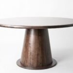wood Round Dining Table 8-Seater - PRITI - Image 6