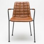 PRITI Dining Chair With Metal Legs - Image 5