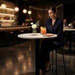 PRITI Round Bistro Table | Classic Grey - Image 3