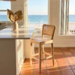 PRITI Wooden Bar Stool (Solid Mango Wood ) - Image 2