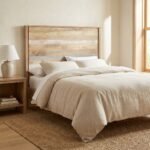 Headboard Brown Wood - PRITI - Image 4