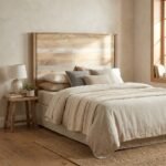 Headboard Brown Wood – PRITI