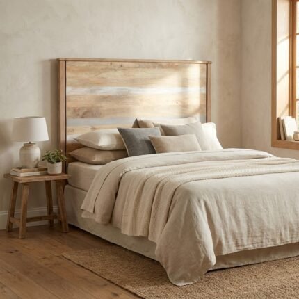 Headboard Brown Wood – PRITI