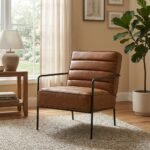 luxurious armchair (leather) - Image 2