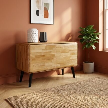 PRITI Hardwood Sideboard Buffet (Solid Wood )