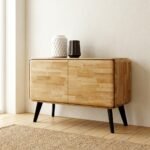 PRITI Hardwood Sideboard Buffet (Solid Wood ) - Image 2