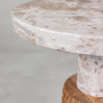 PRITI Carved Side Table