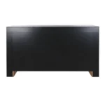 PRITI Large Loft Buffet in Brown and Black Recycled Wood