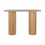PRITI Console in Natural Wood