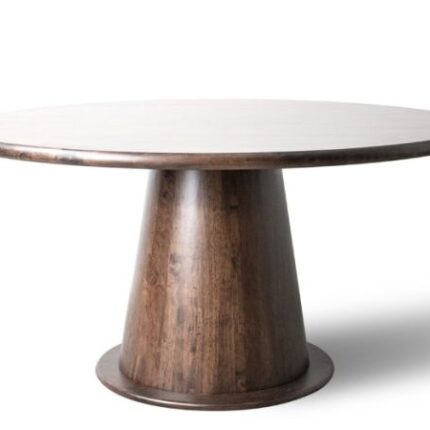 PRITI Hardwood Round Dining Table 8 Seater