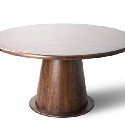 PRITI Hardwood Round Dining Table 8 Seater