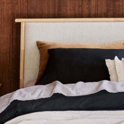 PRITI Queen Hardwood Bed Frame