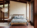 PRITI Hardwood Queen Size Bed Frame