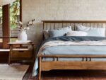 PRITI Hardwood Queen Size Bed Frame