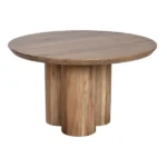 PRITI Designer Coffee Table in Solid Tripod