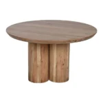 PRITI Designer Coffee Table in Solid Tripod